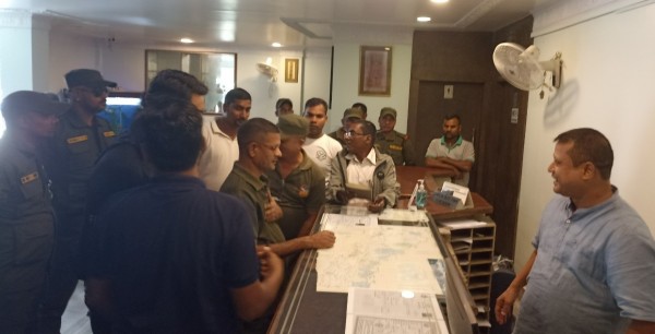 माइराम पोखरीको जग्गामा बनेका संरचना हटाउने काम सुरु 